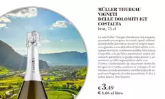Bianchi - Müller Thurgau Vigneti IGT