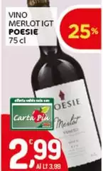 Poesie - Vino Merlot IGT