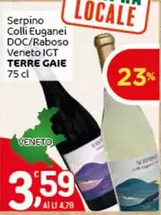 Terre Gaie - Serpino Colli Euganei DOC/Raboso Veneto IGT
