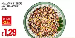 Insalata Di Riso Nero Con Mazzancolle