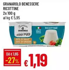 Granarolo - Benessere Ricottine