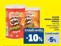 Pringles - Patatine Original/paprika