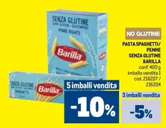 Barilla - Pasta Spaghetti/ Penne Senza Glutine