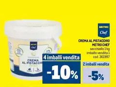 Metro Chef - Crema Al Pistacchio