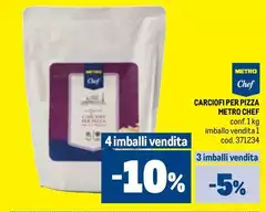 Metro chef - Carciofi Per Pizza