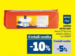 Edamer - Chef 4 Imballi Vendita