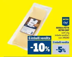 Metro chef - Gouda A Fette