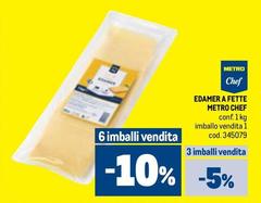 Metro chef - Edamera Fette