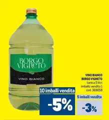 Vino Bianco