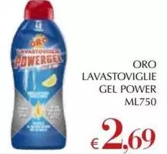 Oro - Lavastoviglie Gel Power