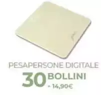 Pesapersone Digitale 30 Bollini