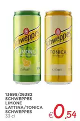 Schweppes - Limone Lattina/Tonica