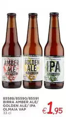 Birra Amber Ale/ Golden Ale/IPA