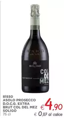 Soligo - Asolo Prosecco D.O.C.G. Extra Brut Col Del Mezz