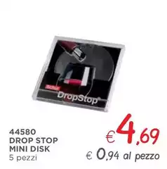 Drop - stop Mini Disk