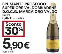 Valle oro - Spumante Prosecco Superiore Valdobbiadene D.O.C.G.