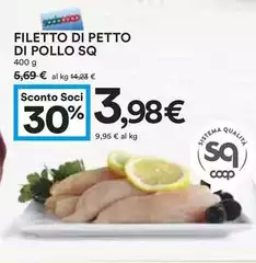 Coop - Filetto Di Petto Di Pollo