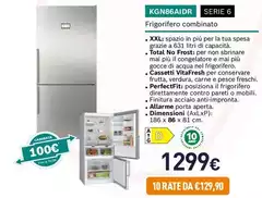 Bosch - KGN86AIDR Serie 6 Frigorifero Combinato