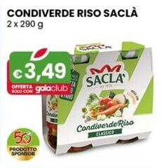 Saclà - Condiverde Riso