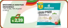 Granarolo - Mozzarella Oggi Puoi