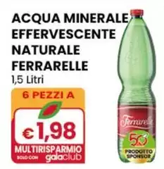 Ferrarelle - Acqua Minerale Effervescente Naturale