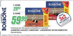 Lavazza - Confezione Da 120 Capsule Compatibili Con Macchine A Marchio Lavazza A Modo Mio O Nespresso