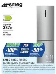 Smeg - Frigorifero Combinato RC21XDNMC