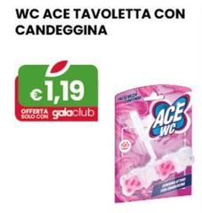Ace - Wc  Tavoletta Con Candeggina