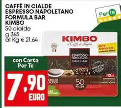 Kimbo - Caffè In Cialde Espresso Napoletano Formula Bar
