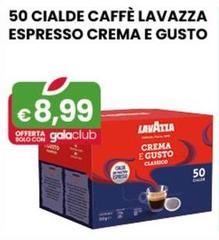Lavazza - 50 Cialde Caffè  Espresso Crema E Gusto