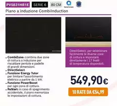Bosch - PVS831HB1E Piano A Induzione Combilnduction