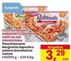 Cameo - Pizza Ristorante Margherita Saporita O Salame Grandissima