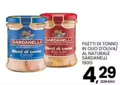 Sardanelli - Filetti Di Tonno In Olio D'oliva/ Al Naturale