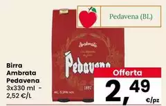 Pedavena - Birra