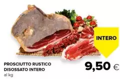 Prosciutto Rustico Disossato Intero