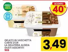 Algida - Gelato In Vaschetta Carte D'Or La Gelateria