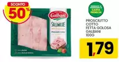Galbani - Prosciutto Cotto Fetta Golosa