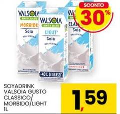Valsoia - Soyadrink  Gusto Classico/ Morbido/ Light