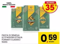 Le stagioni d'italia - Pasta Di Semola Le Stagioni D'Italia Classici