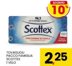 Scottex - Tovaglioli Pacco Famiglia