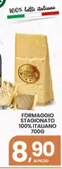 Formaggio Stagionato 100% Italiano Formaggio Stagionato 100% Italiano