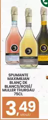 Maximilian i - Spumante Maximilian Blanc De Blancs/ Rosé/ Muller Thurgau