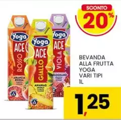 Yoga - Bevanda Alla Frutta