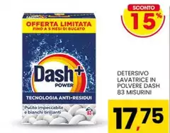 Dash - Detersivo Lavatrice In Polvere