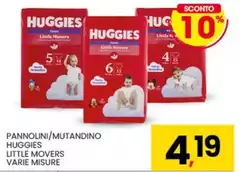 Huggies - Pannolini/Mutandino Little Movers