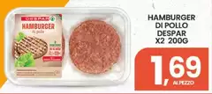 Despar - Hamburger Di Pollo