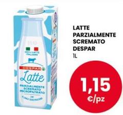 Despar - Latte Parzialmente Scremato