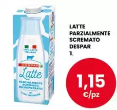 Despar - Latte Parzialmente Scremato