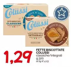 Colussi - Fette Biscottate