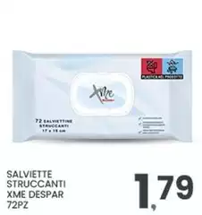 Despar - Salviette Struccanti Xme